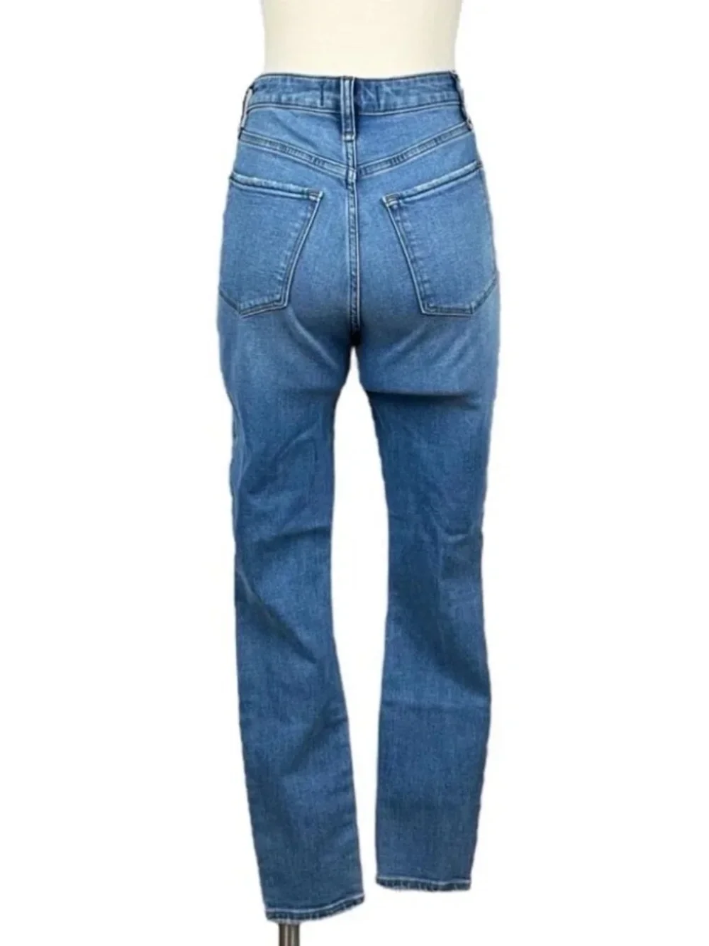 Abercrombie Curve Love Ripped Straight Jeans 26/2S